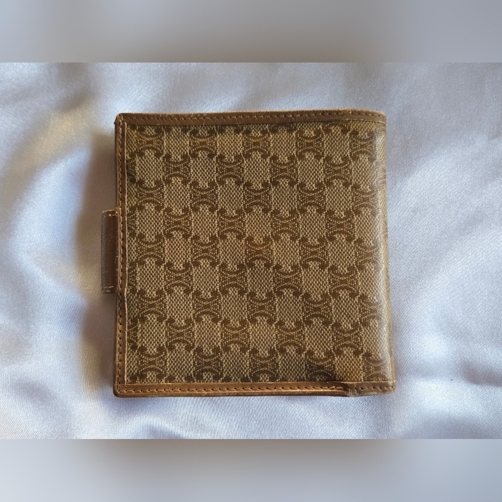 Celine Brown Monogram Wallet - image 2